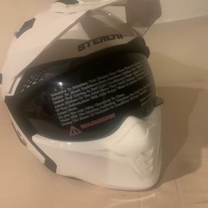 Stealth Helmet White MX Drifter